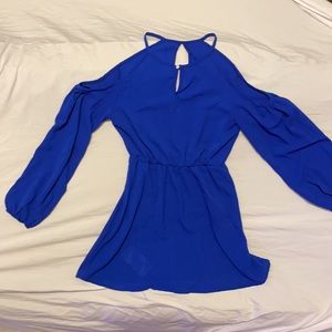 Yoins blue dress  NEW  size Small